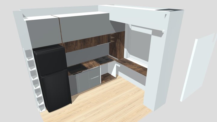 mobila de bucatarie 3D Model