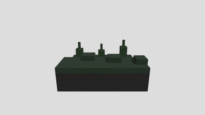 Swamp Shore - Voxel 32x32 – Modello 3D gratuito STL