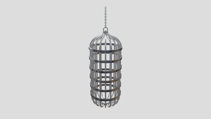 Hanging Cage 3D Model