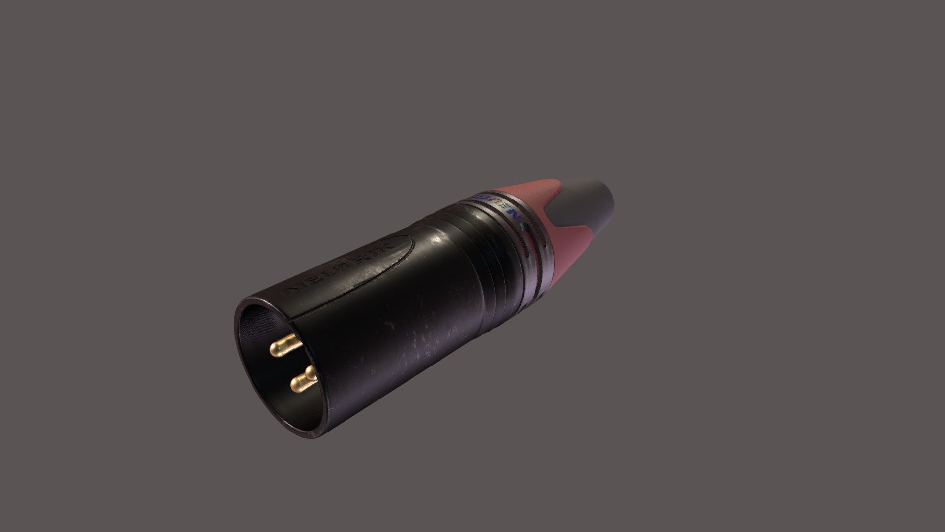 Neutrik microphone connector NC3MXX