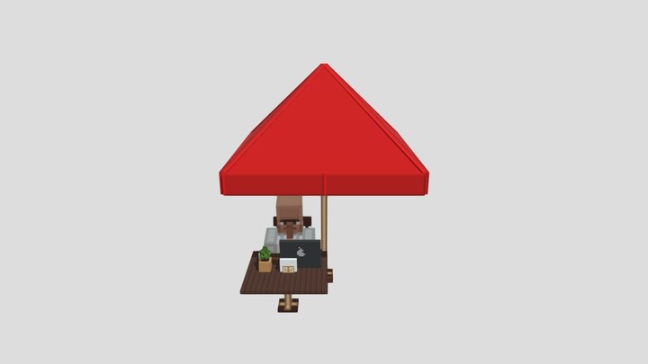 Villager-freelancer 3D Model