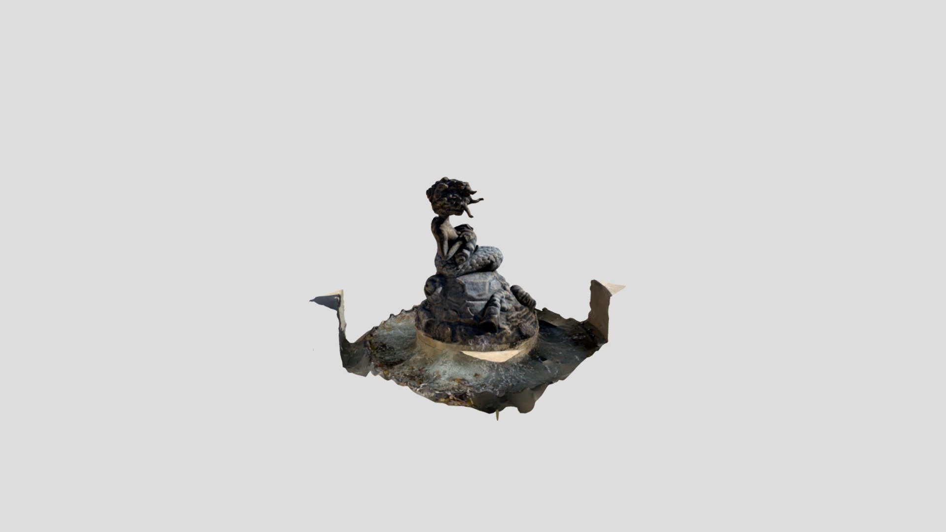 Fountain mermaid