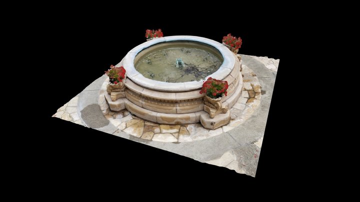 Fountain 3D Model