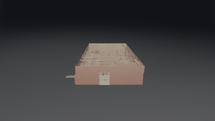 Tobacco Processing Plant 3D Model