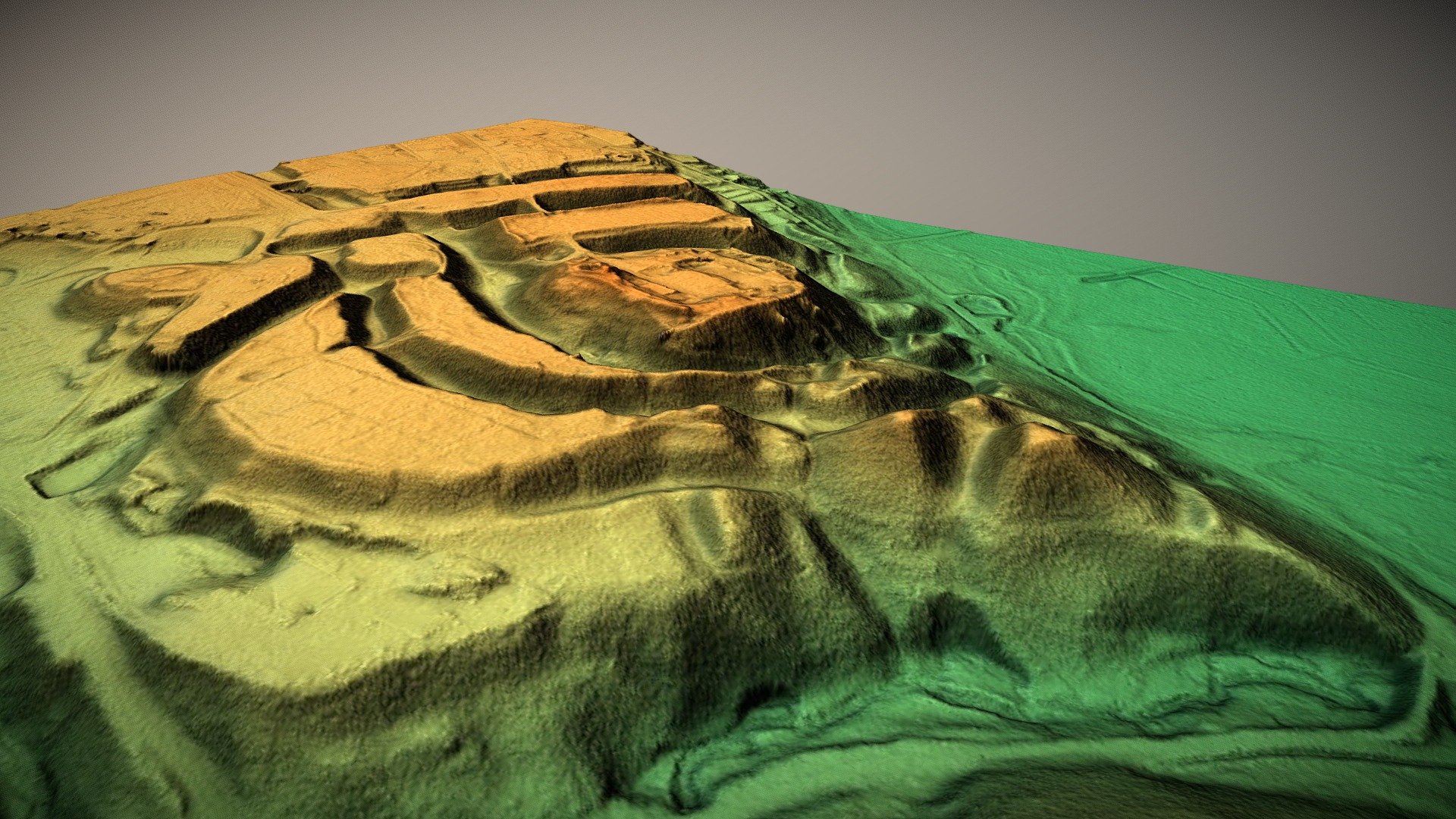 Viljandi muinaslinnus (Estonia) - Download Free 3D model by Hillforts ...