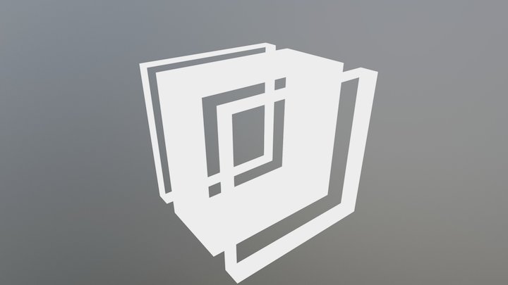 Cube 1 3D Model