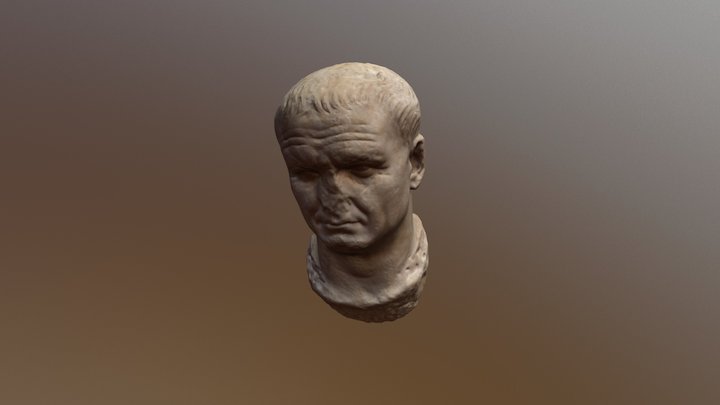 Vespasian's bust 3D Model