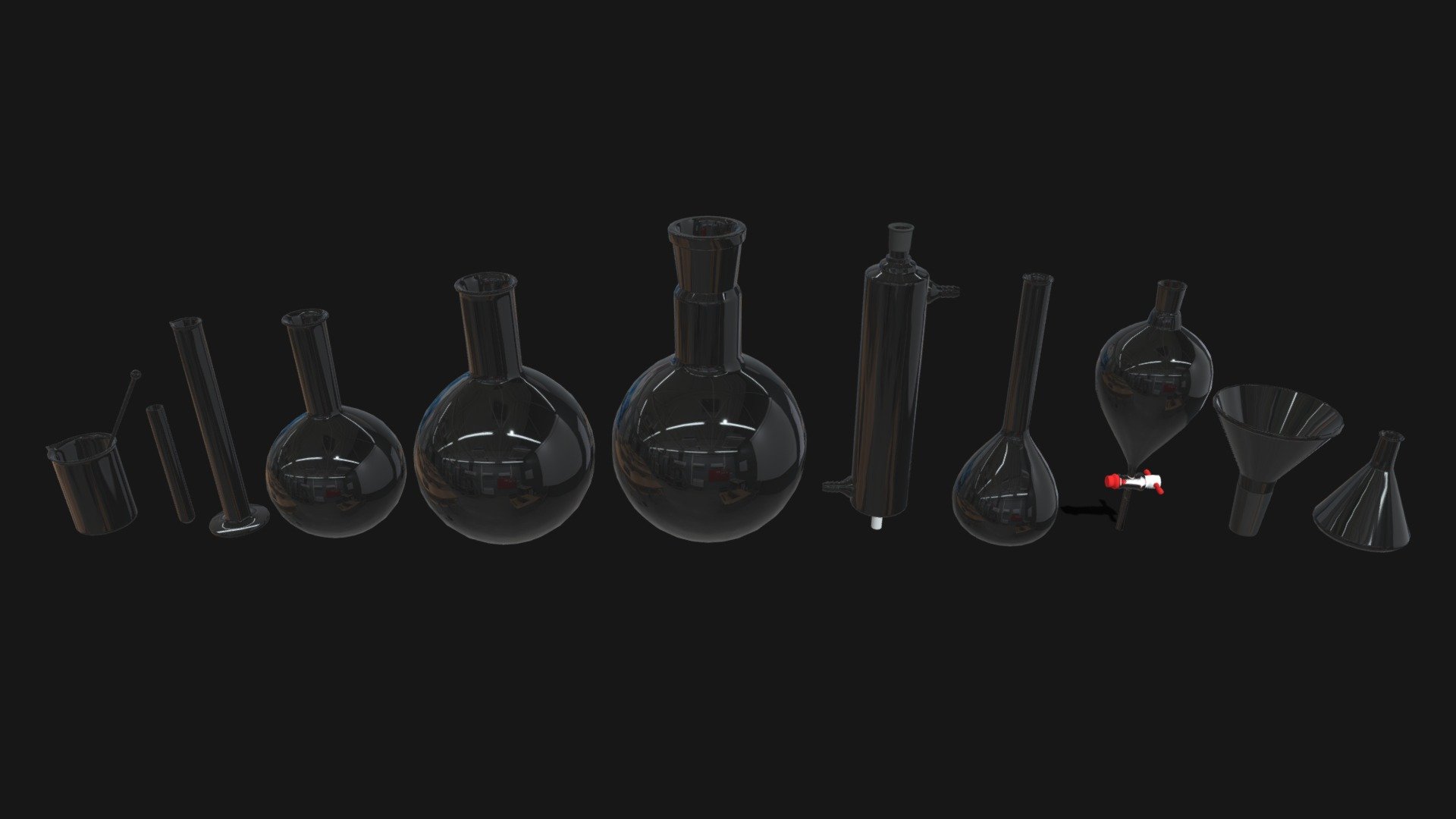 glassware empty - Buy Royalty Free 3D model by local.yany [5e25c3b ...