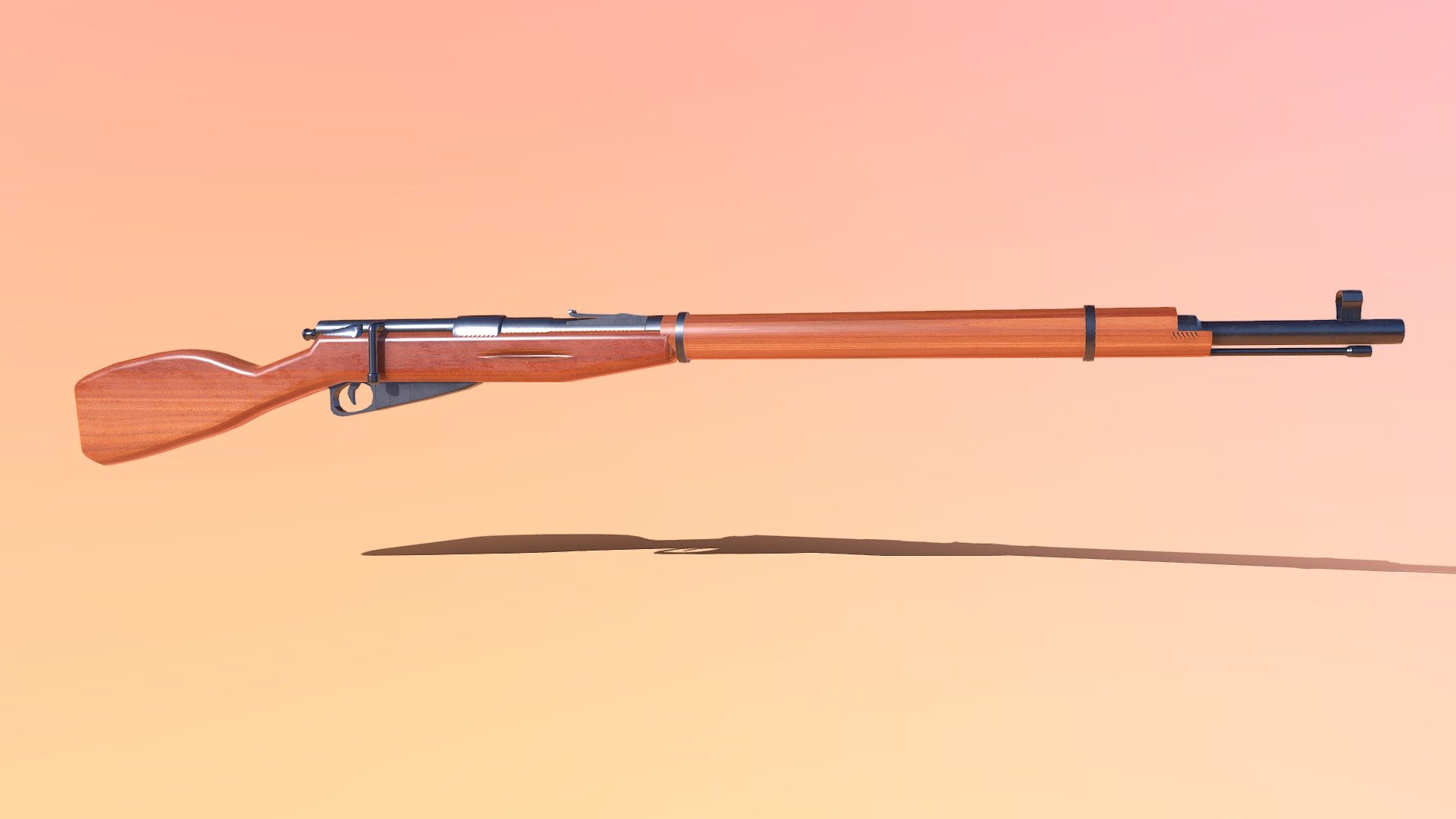 Mosin Nagant M1891 - 3D model by EvolvedDitmur [5e2863d] - Sketchfab