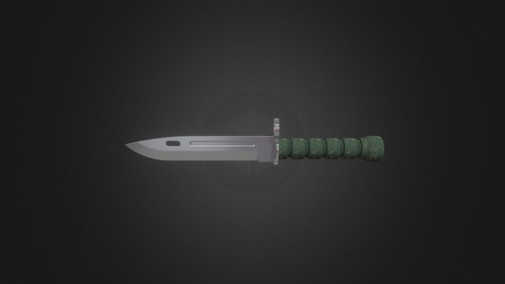 Bayonet - One 3D Model