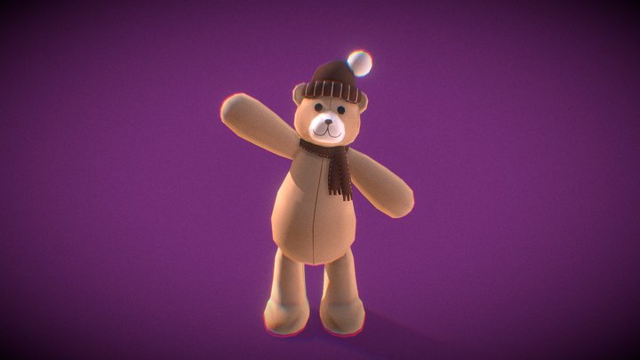 Teddy Bear 3D Model