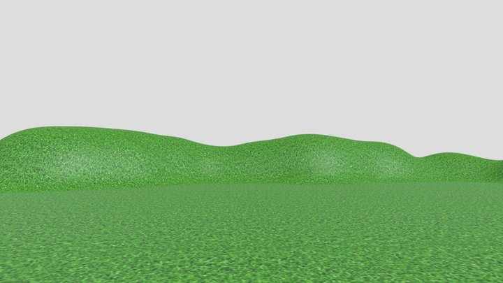 Grassland 3D Model