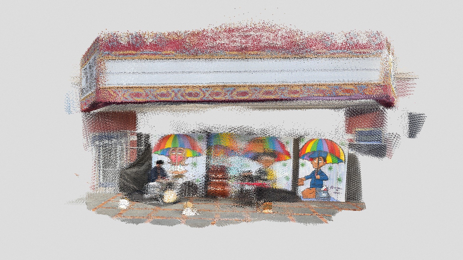 Jazz Band playing in front of the Castro Theatre