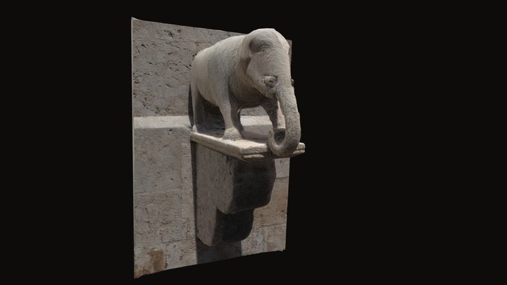 The Torre dell'Elefante 3D Model