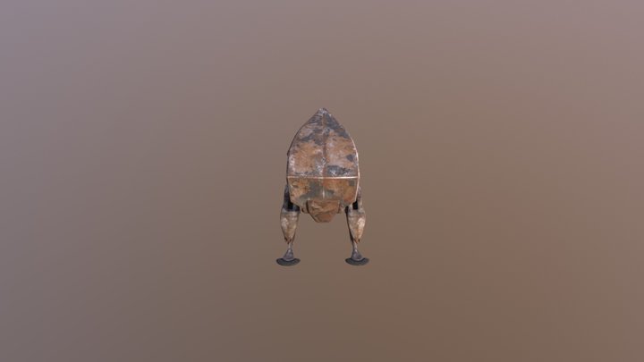 Robot T-Rex Custom 3D Model