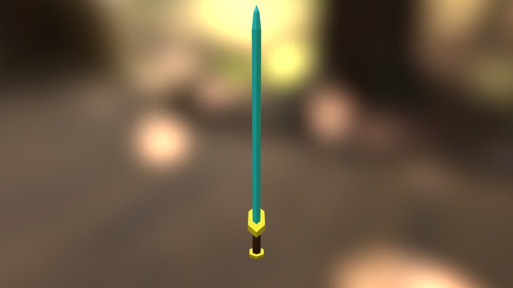 Sword Low Poly