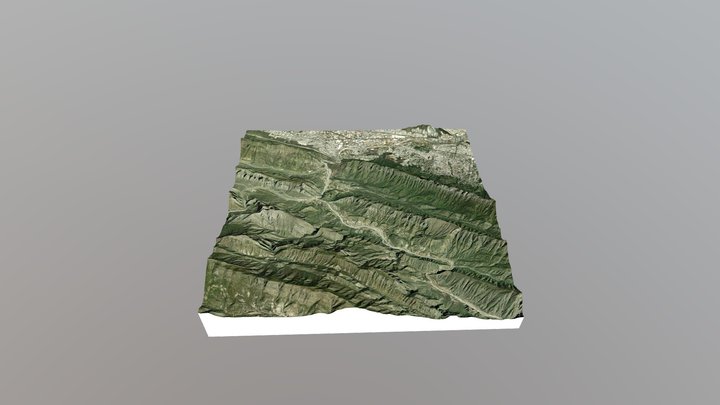 Parque La Huasteca - Nuevo Leon, Mexico 3D Model