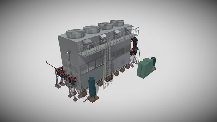 3D View MEP 3D Model