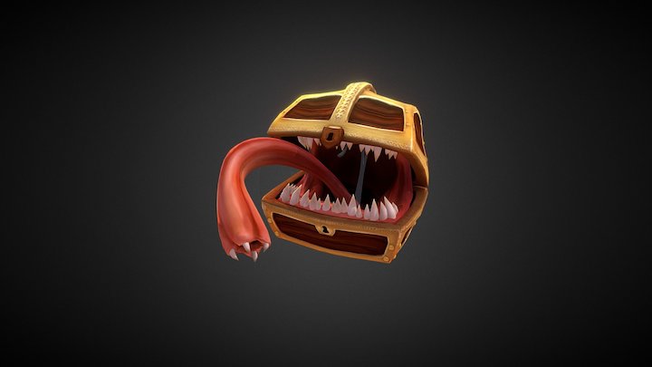 "Treasure" chest 3D Model