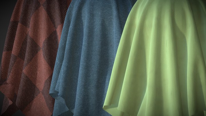 Cloth Material 3D Model