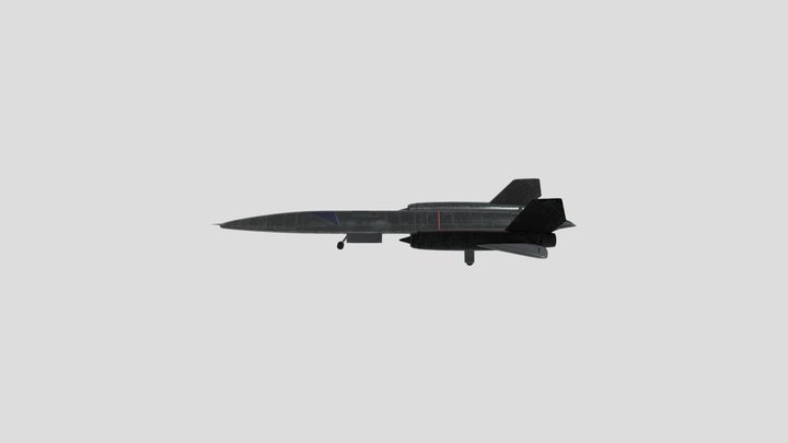 Sr-71__blackbird 3D Model