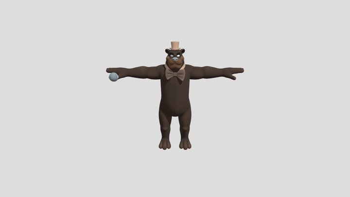 Freddy Fazbear 3D Model