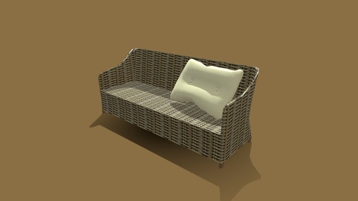 Flying Sofa – Kostenloses 3D-Modell STL