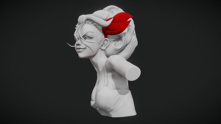 Dragonball Launch Sculpt 3D Model