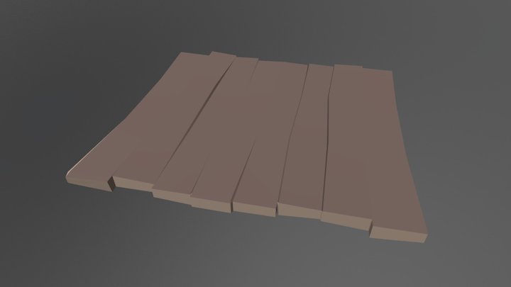 Wooden Platform – Modello 3D gratuito STL