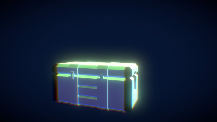 Meagan Carney Space Travel Chest 3D Model