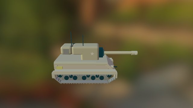 Tank By Jonathan 3D Model