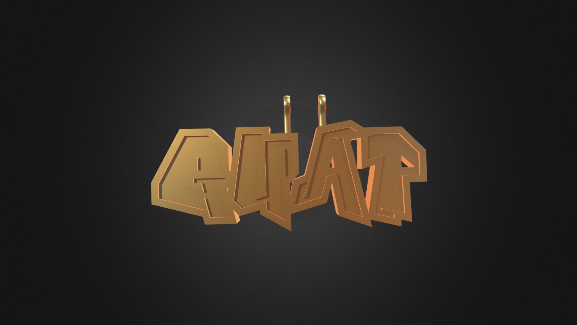 GUAP Graffiti Pendant