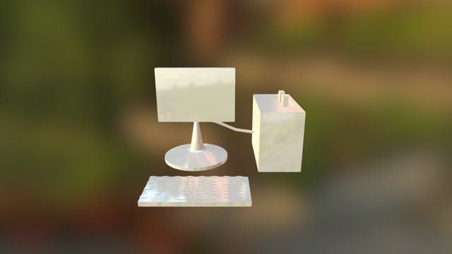 Computer 3D Model