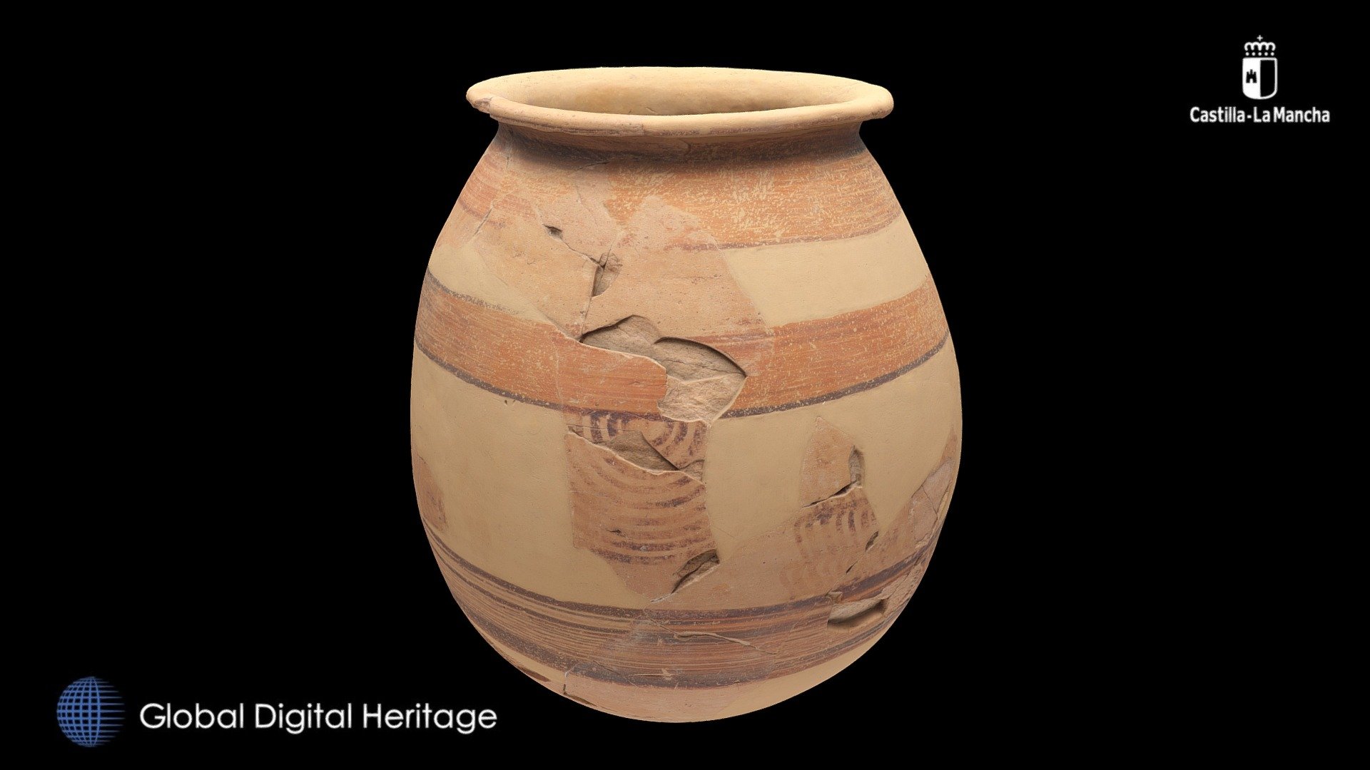 Iberian Ceramic, Castilla-La Mancha, Spain — Sketchfab embed 3D viewer