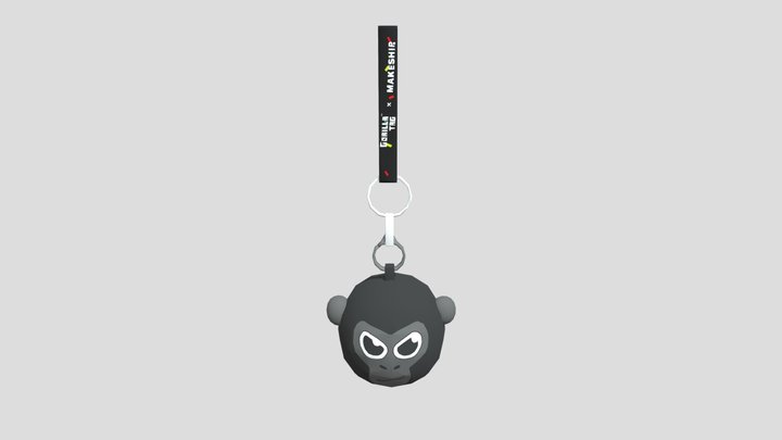 gorilla tag Keychain (READ DESCRIPTION) 3D Model