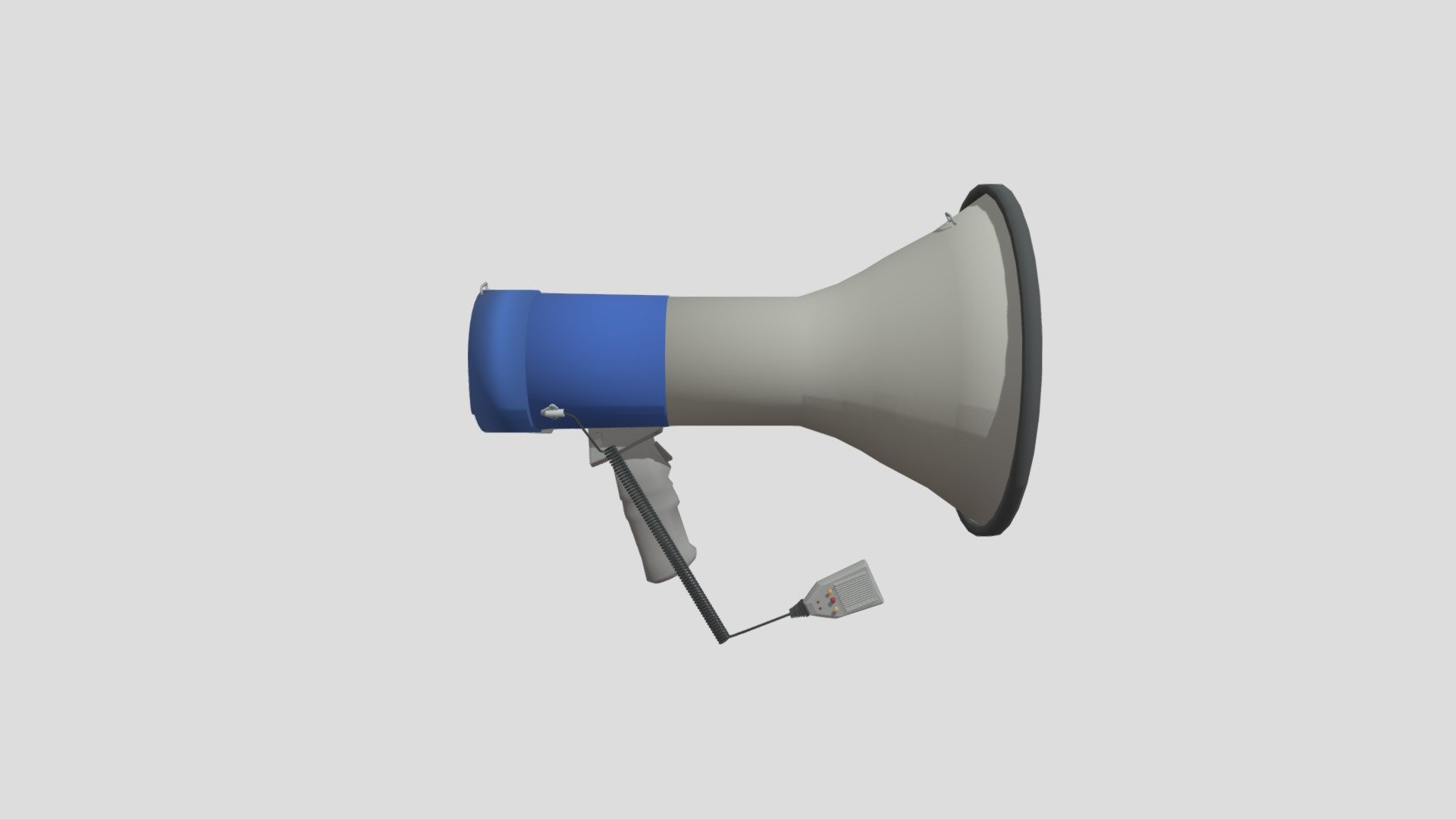 Мегафон - Download Free 3D model by YourDoggy [5e37740] - Sketchfab