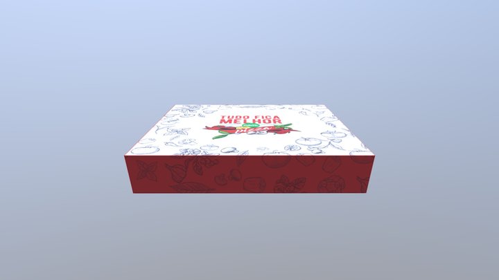 Pizza Broto 10 3D Model
