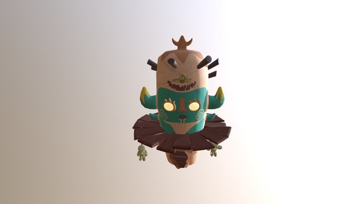 Charlène le Scanff Cactus house House 3D Model