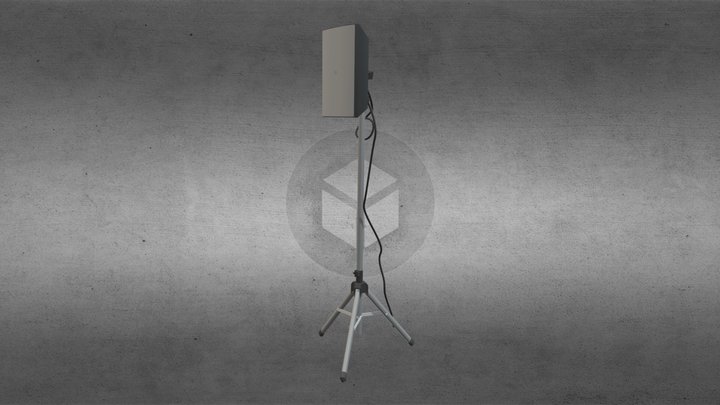Stage Speaker 3D Model