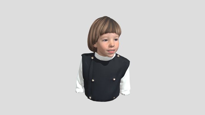 1971_ Andre_boy_obj – Gratis 3D-model STL
