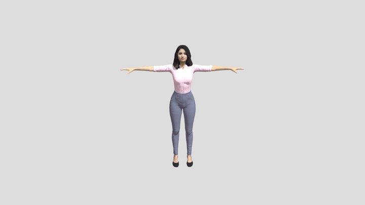 Tamanna bhatiya 3d model free to use 3D Model