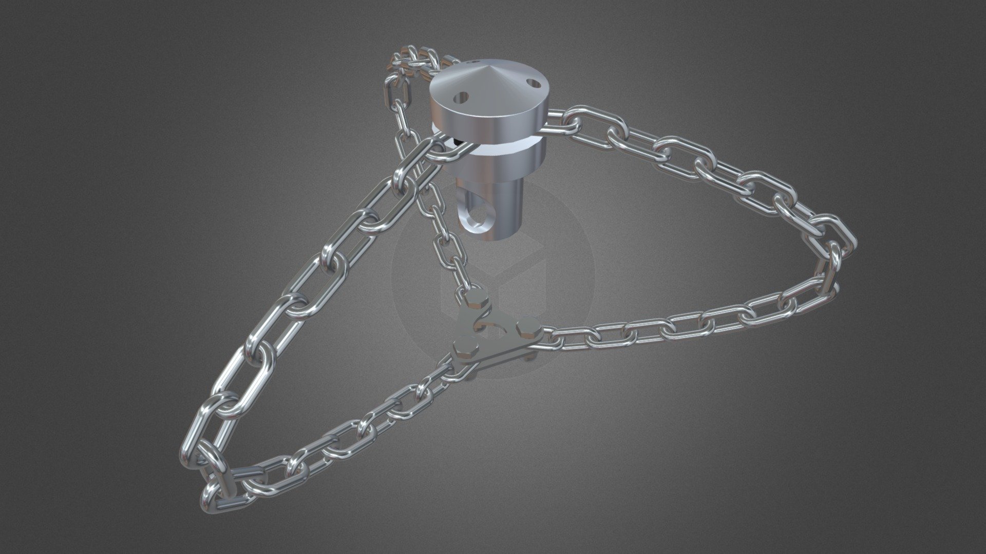 Chain loop head PRO - 3D model by trijuartele [5e3d4d8] - Sketchfab