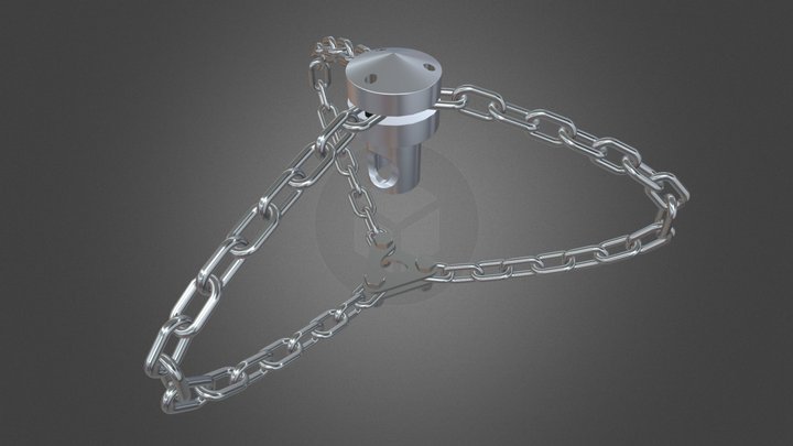 Chain loop head PRO 3D Model