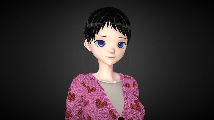 Rex Playful 3D Model