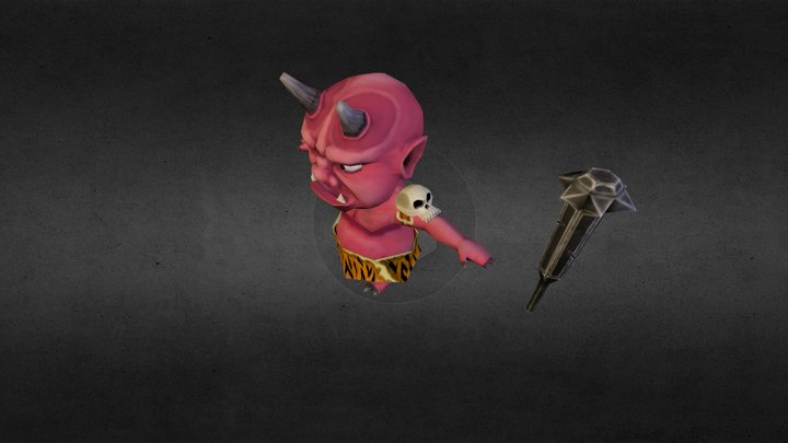 Oni 3D Model