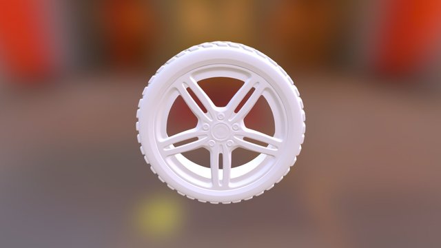 Wheel 3D Model