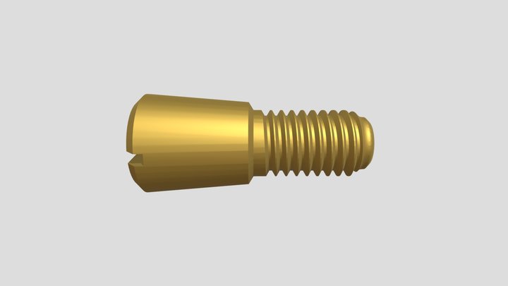 болт гост 15163 3D Model