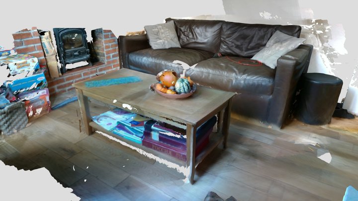 Room Scan Final Pixel 3D Model