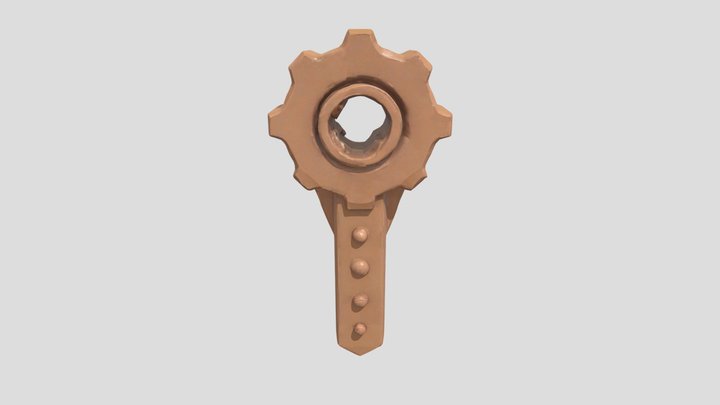 clef playmobil 3D Model