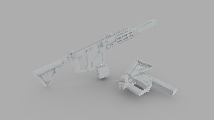 Kriss Vector CBR 3D Model
